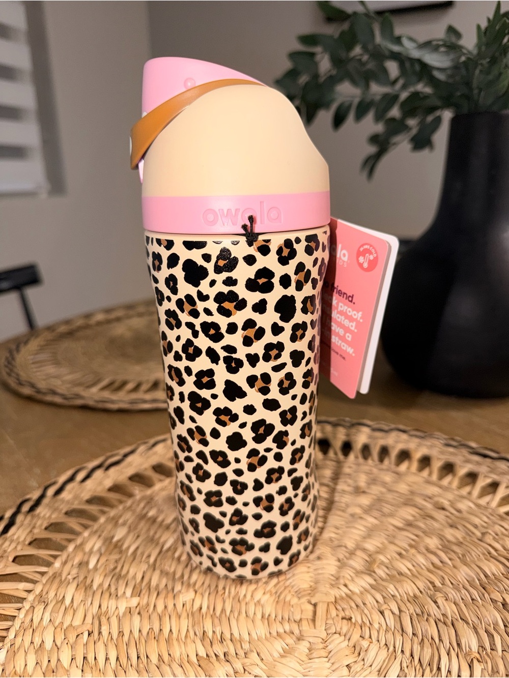 Owala x cat & jack leopard- wild one 16oz - Picture 4 of 5